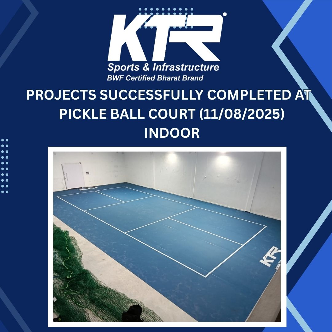 PROJECTS SUCCESSFULLY COMPLETED AT PICKLE BALL COURT (11/08/2025) INDOOR