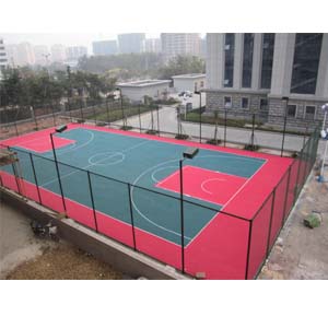 Basket Ball Flooring Outdoor'
